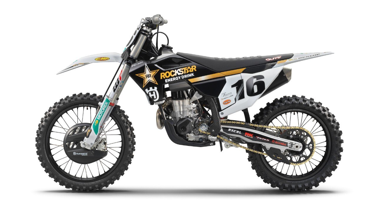 Husqvarna presenta le FC 250-450 Rockstar Edition 2022